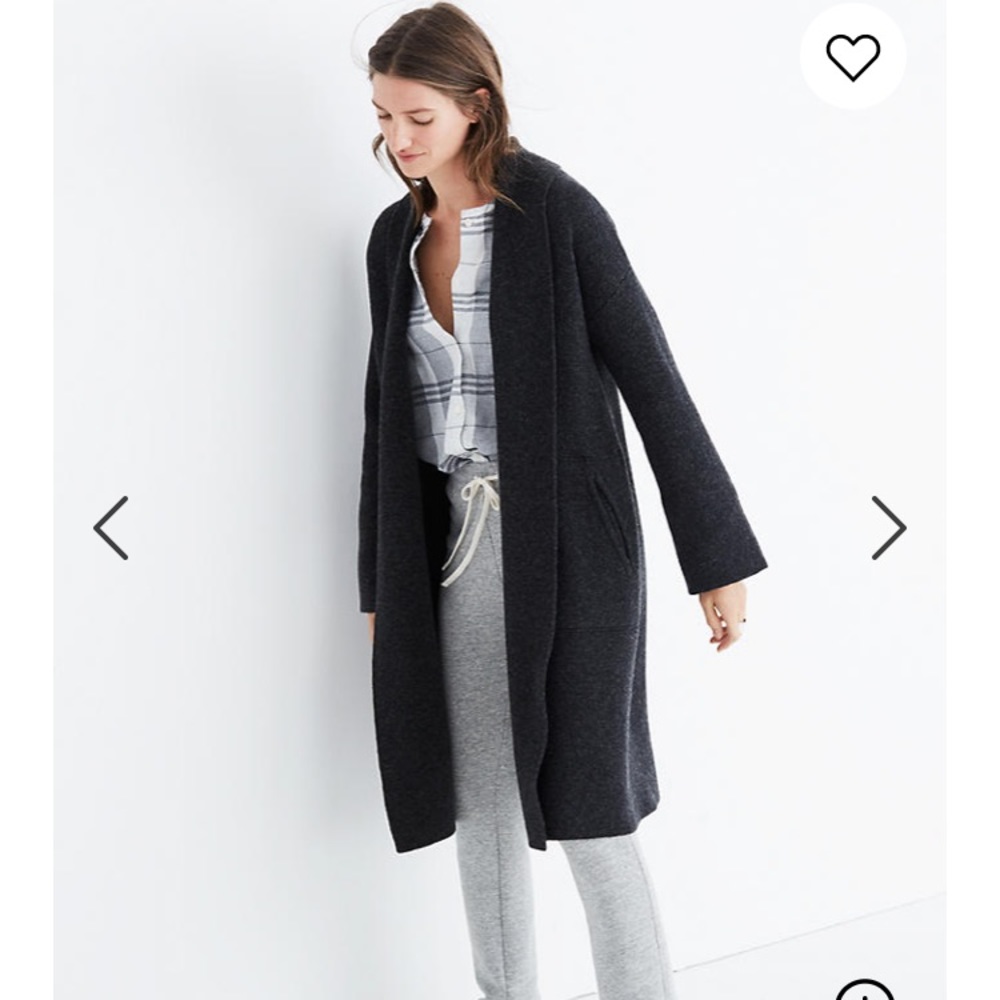 Madewell Rivington sweater coat